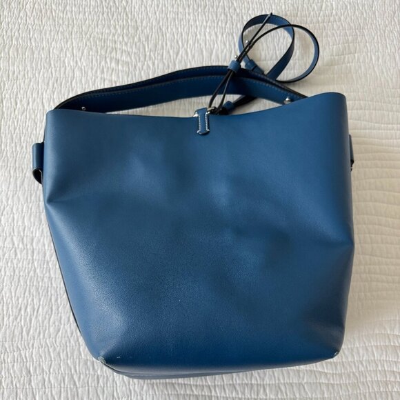Proenza Schouler / white label Sullivan bucket Deep Blue Tote - Picture 3 of 13